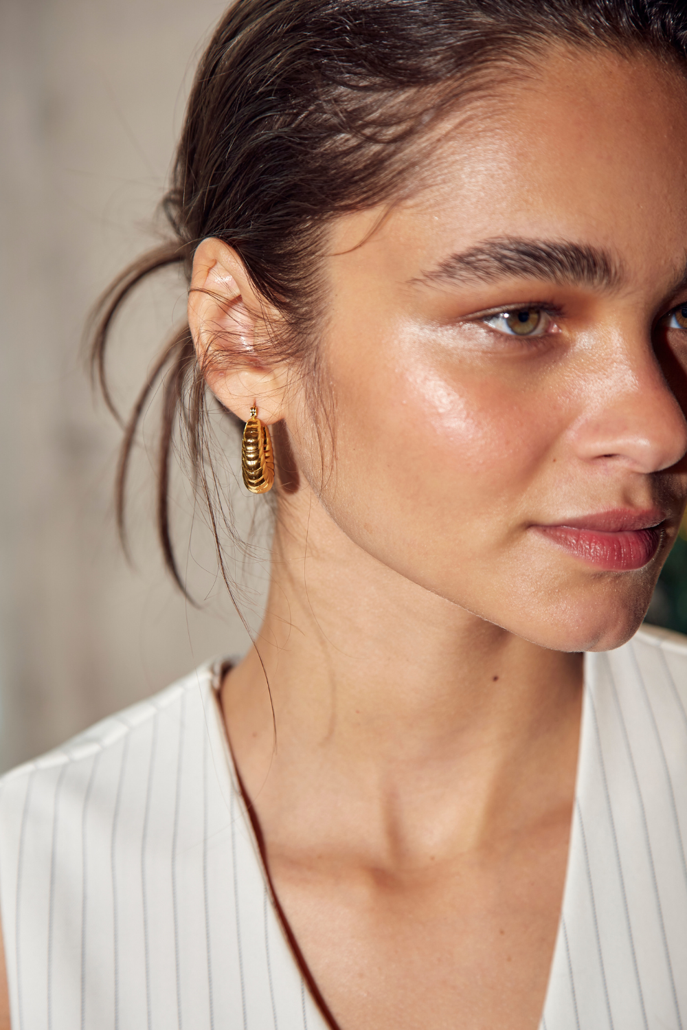 Argolla Nora doradas